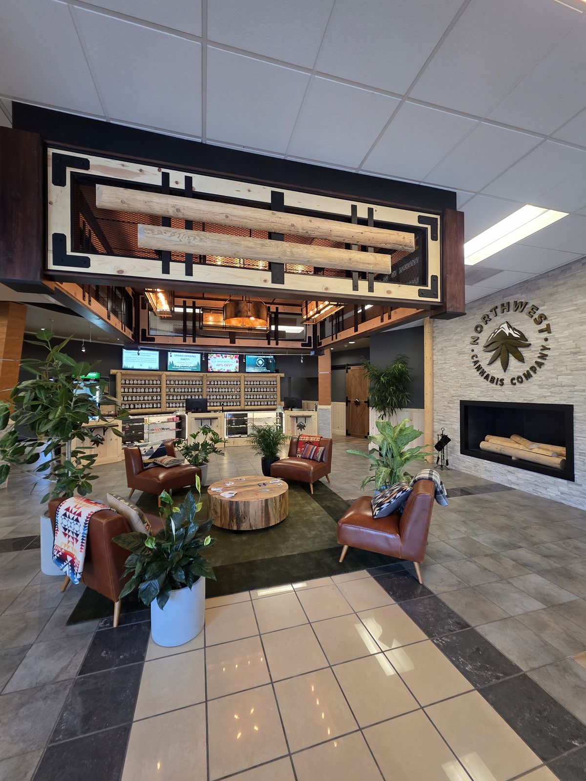 Northwest Cannabis Company Tanasbourne customer lounge