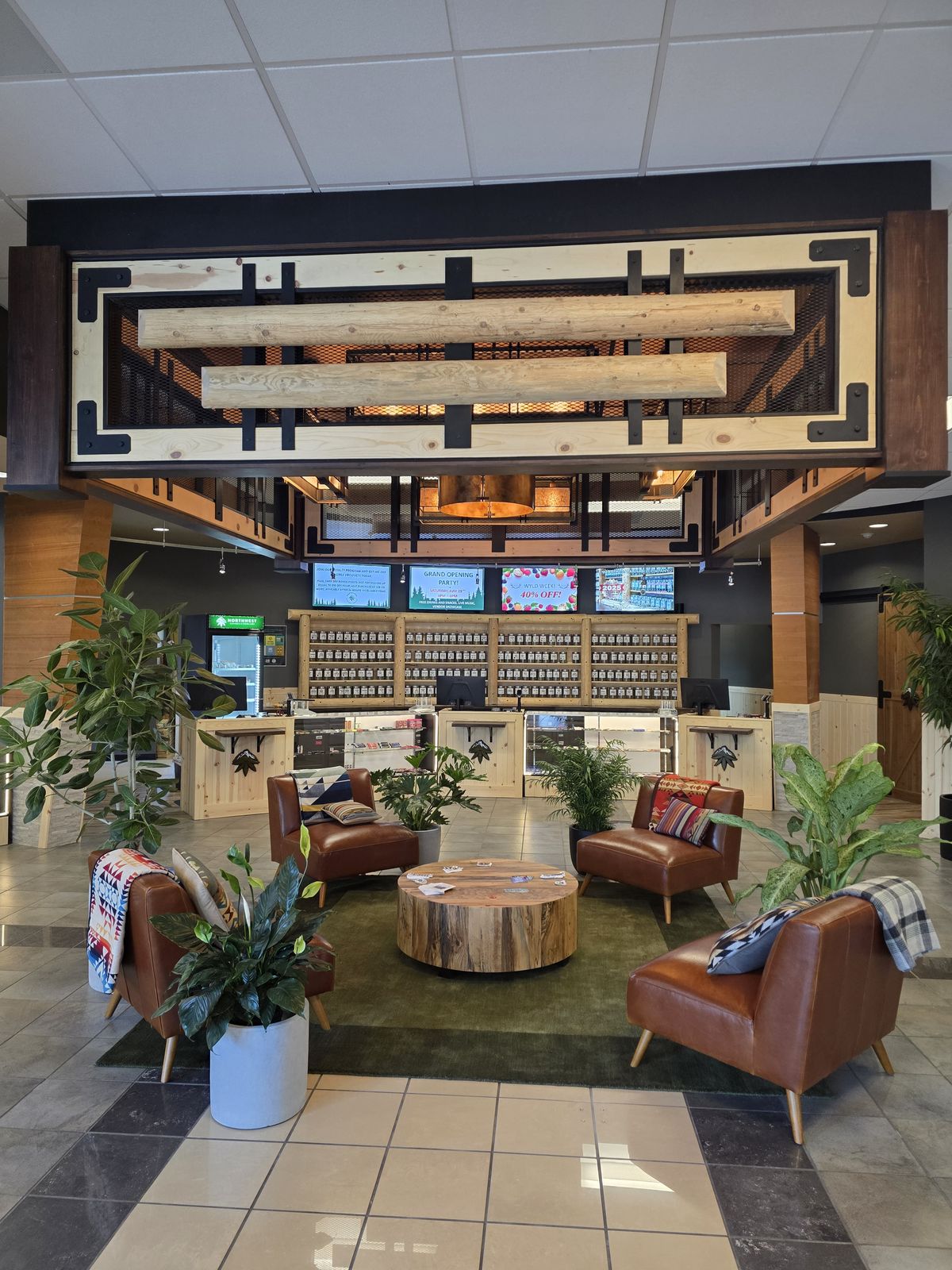 Northwest Cannabis Company Tanasbourne customer lounge